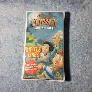 NEW SEALED Adventures in Odyssey Battle Lines Vol 38 Cassette Tapes in Case 2002